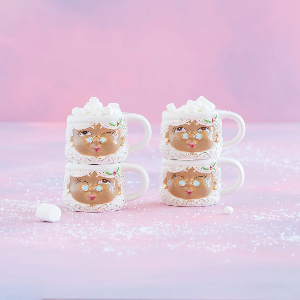 Mrs. Papa Noel Mug