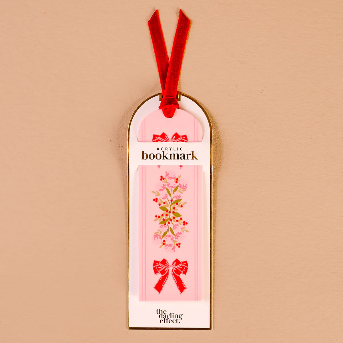 Holiday Acrylic Bookmark