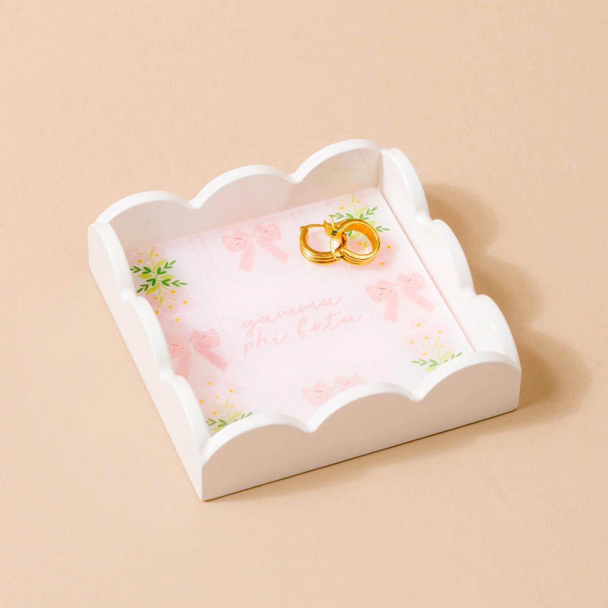 Sorority Scallop Trinket Tray