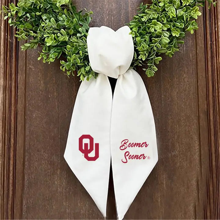 OU Logo Wreath Sash