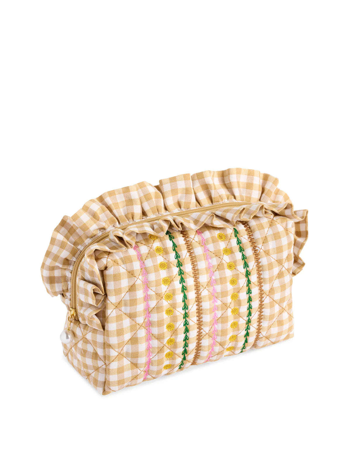 Sienna Quilted Lg Zip Pouch