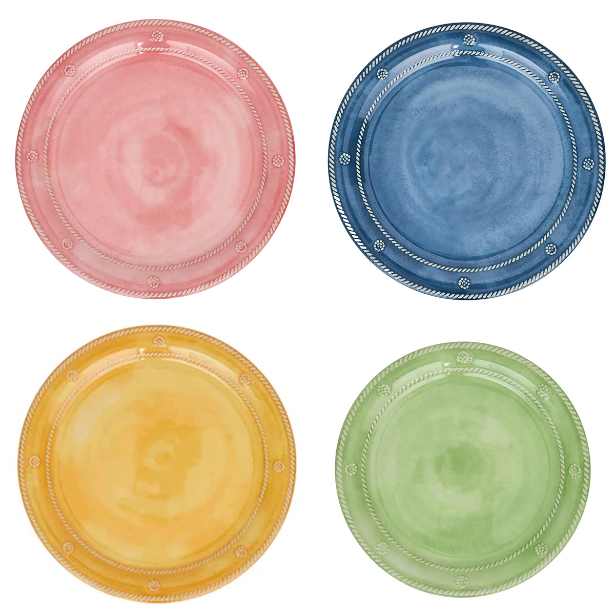 B&T Melamine Salad Plate Set