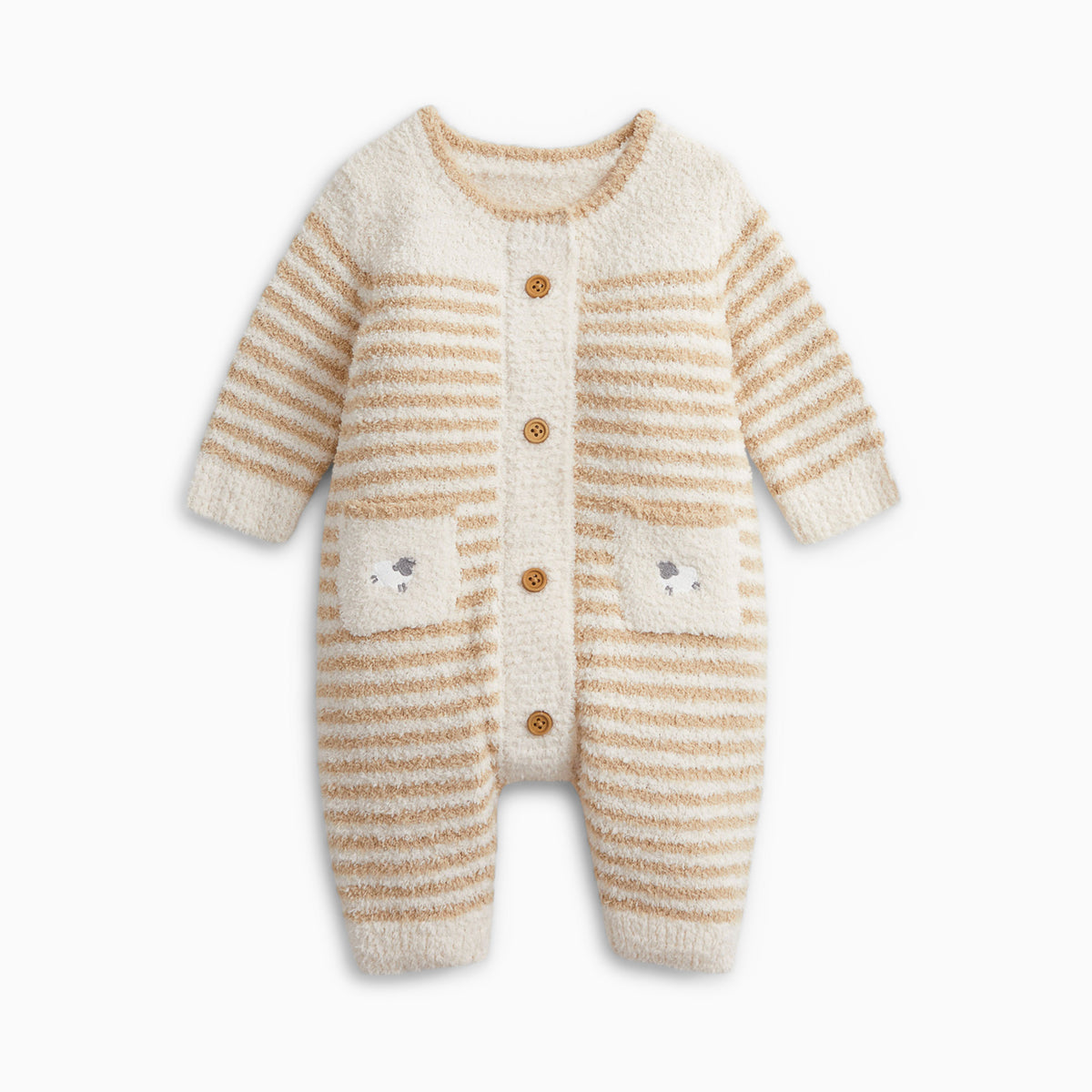 Cream Chenille Romper