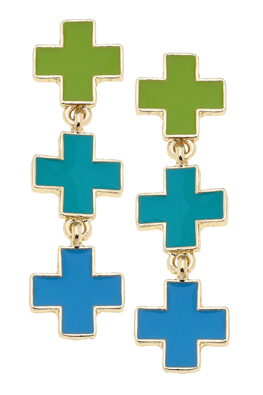 Edith Cross Earrings
