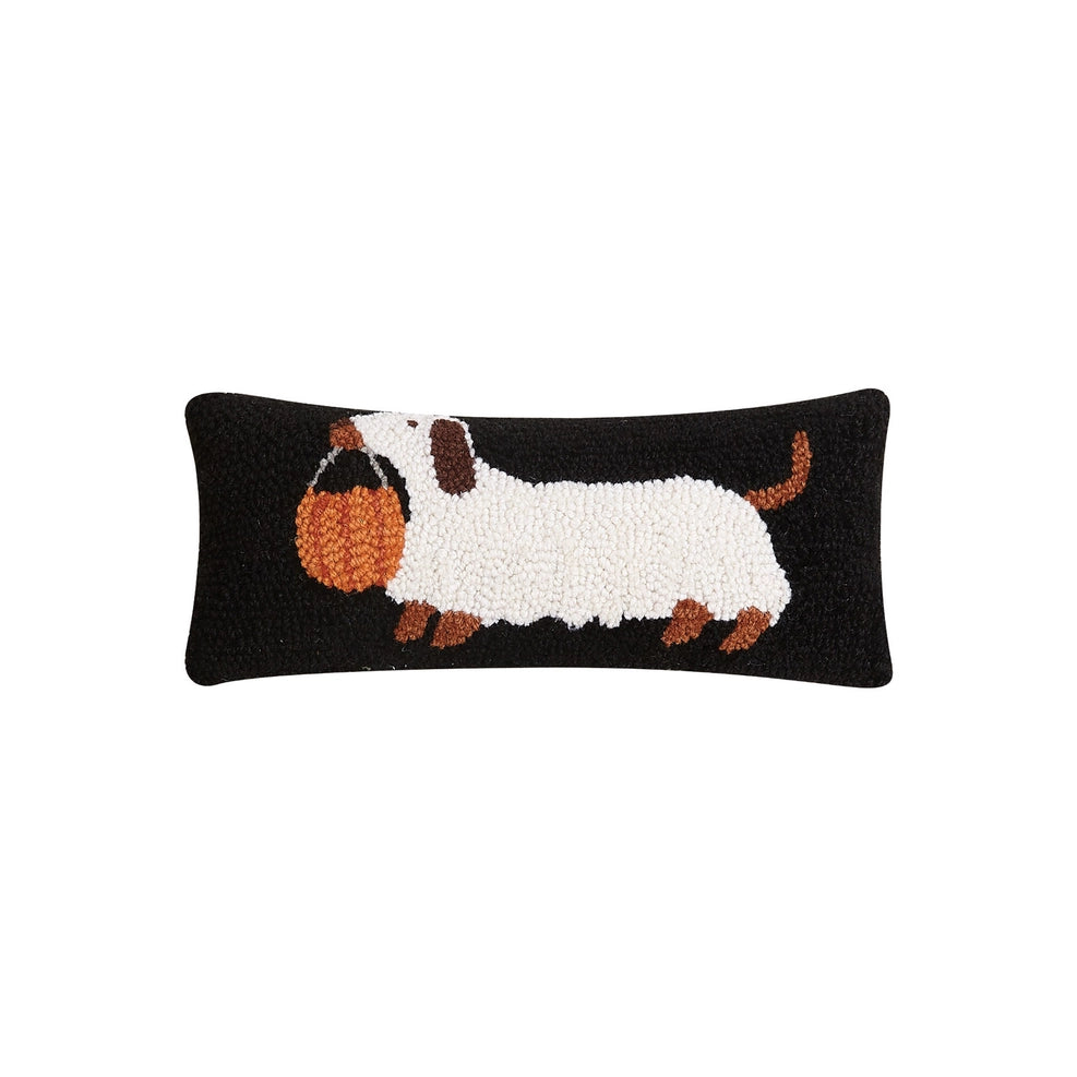 Halloween Dauschund Pillow