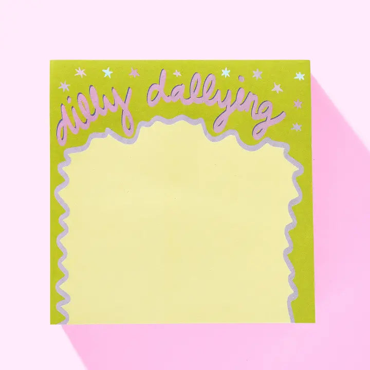 Dilly Dally Reminder Pad