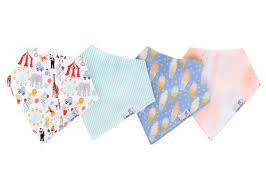 Bailey Bandana Bib Set (4 pack)