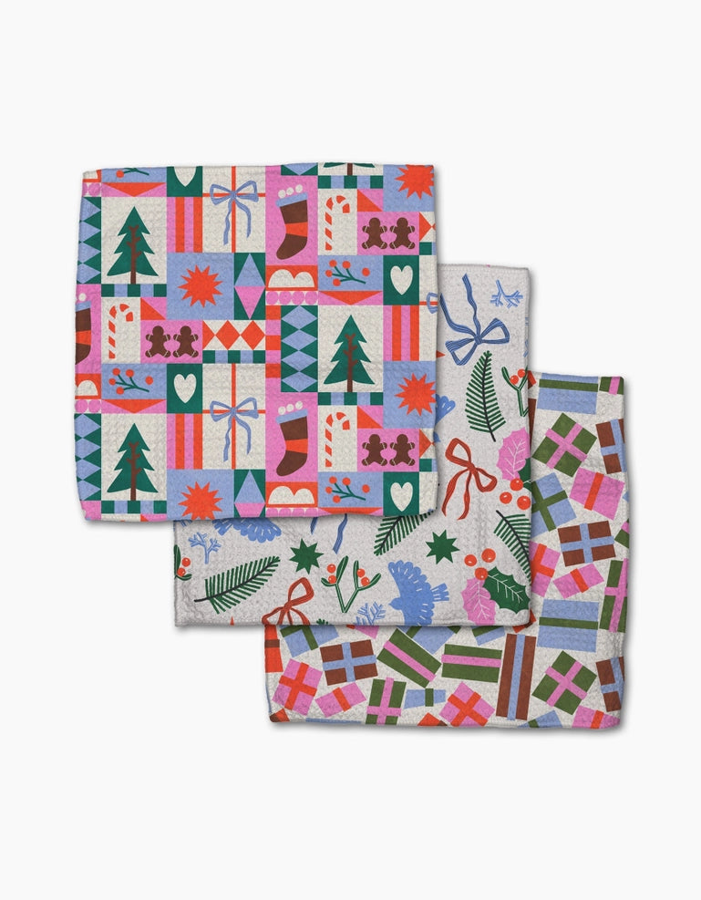 Festive Cheer Dishcloth Set