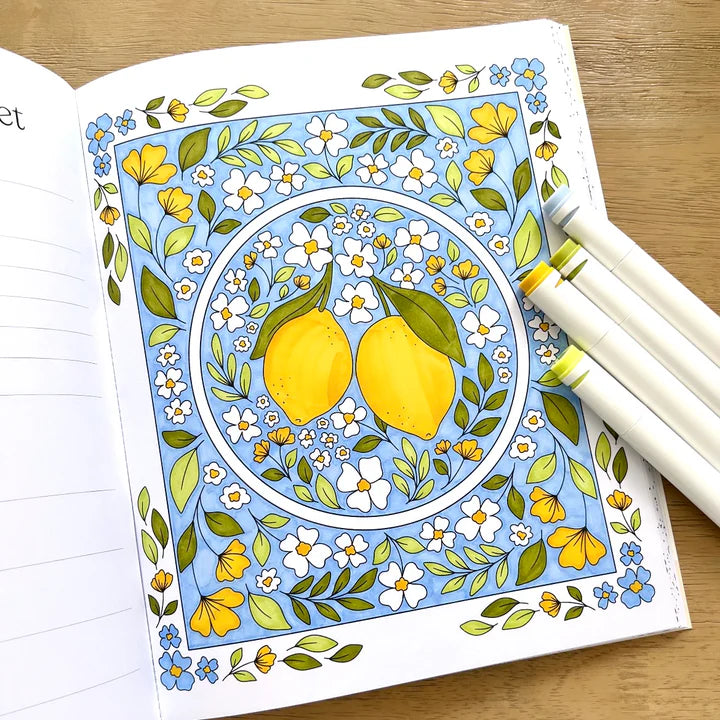 Good Life Coloring Book