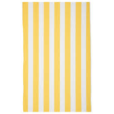 Summer Bold Yellow Tea Towel