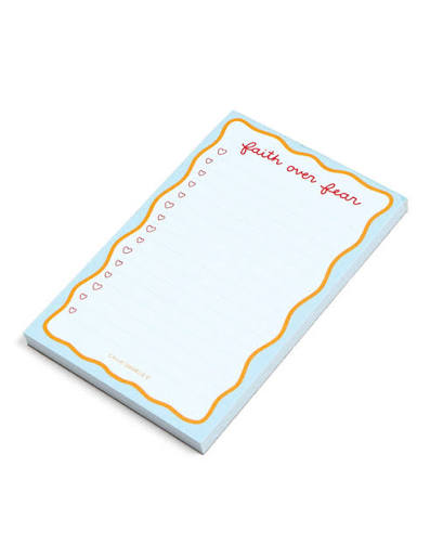 Faith Over Fear Notepad