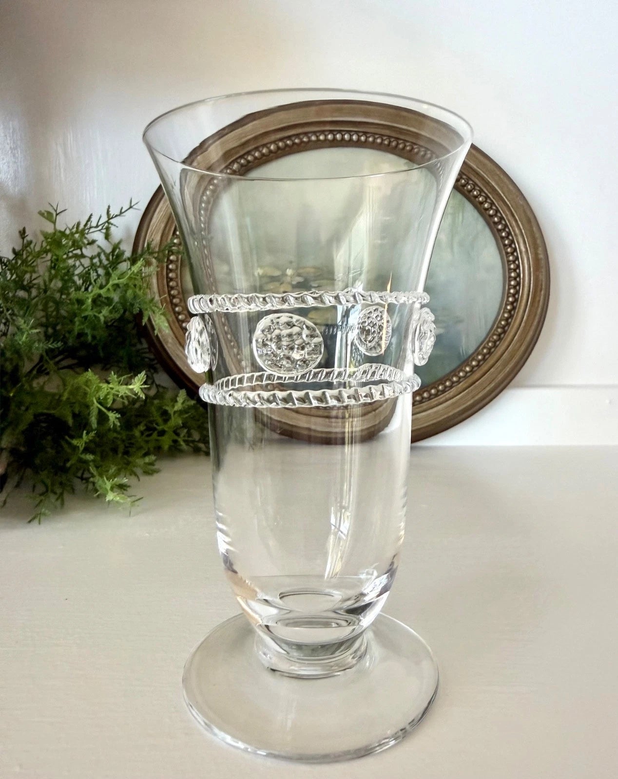 Juliska Isabella Clear 6" Posy Vase