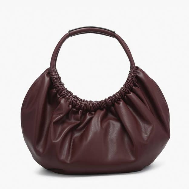 Lena Ruched Shoulder Bag
