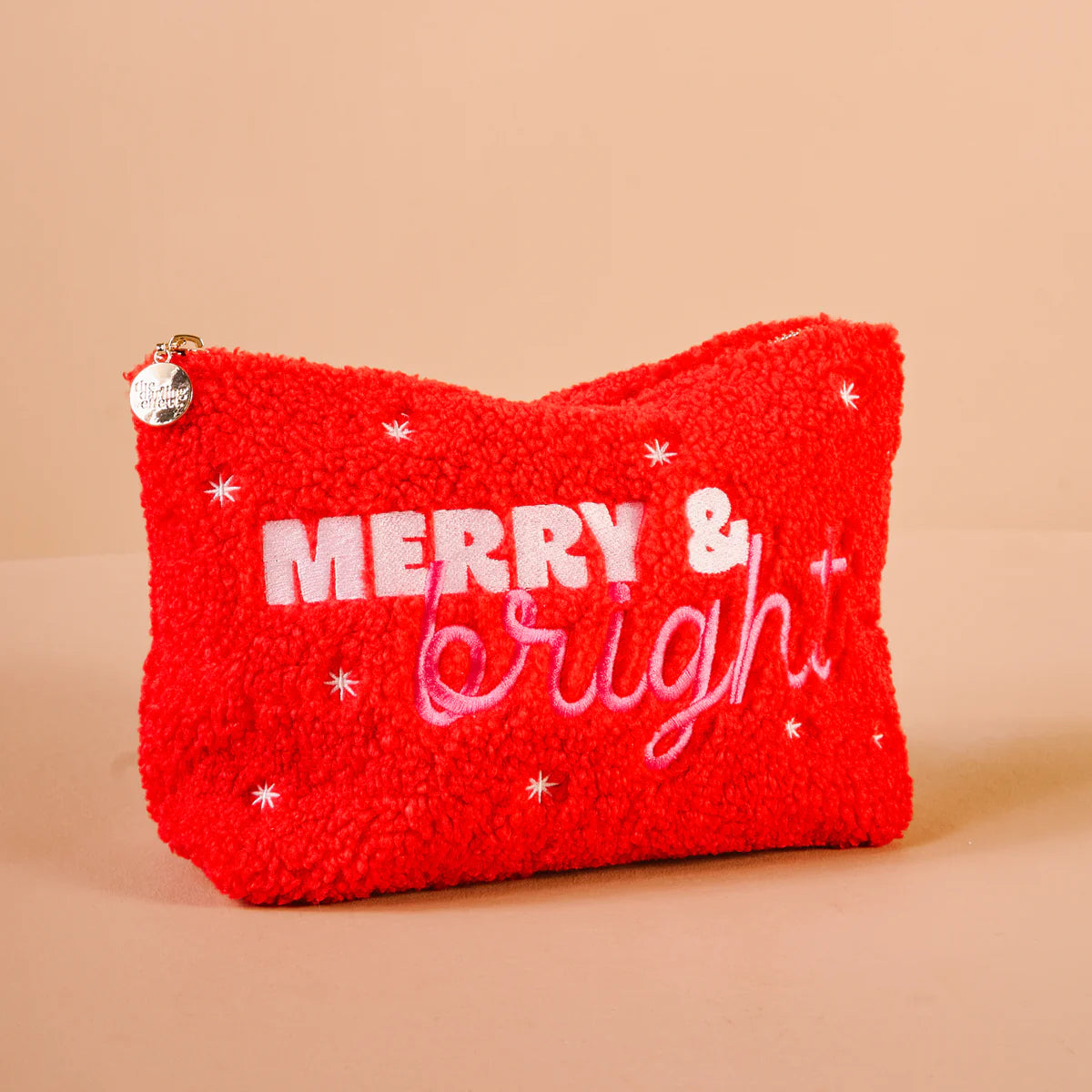 Merry & Bright Teddy Pouch