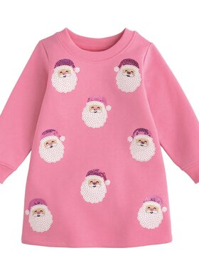 Sequin Santa Dress