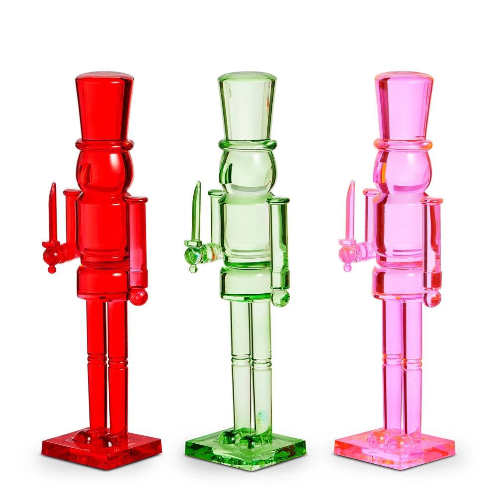 11.5" Neon Acrylic Nutcracker