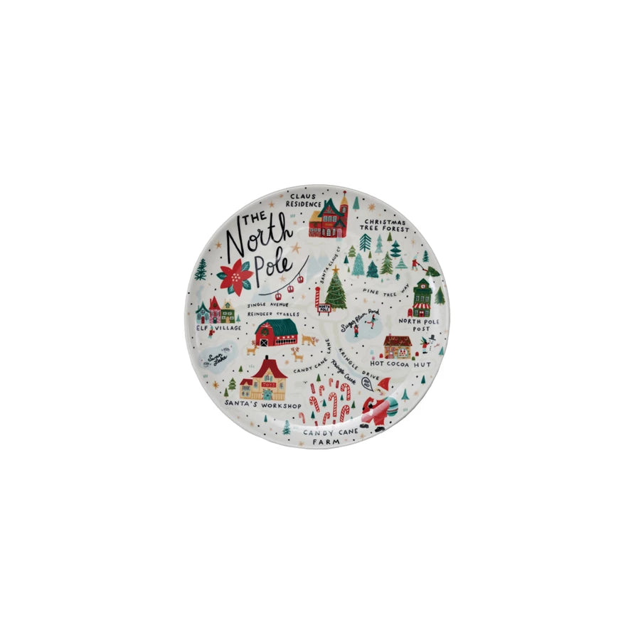 North Pole 11" Plate