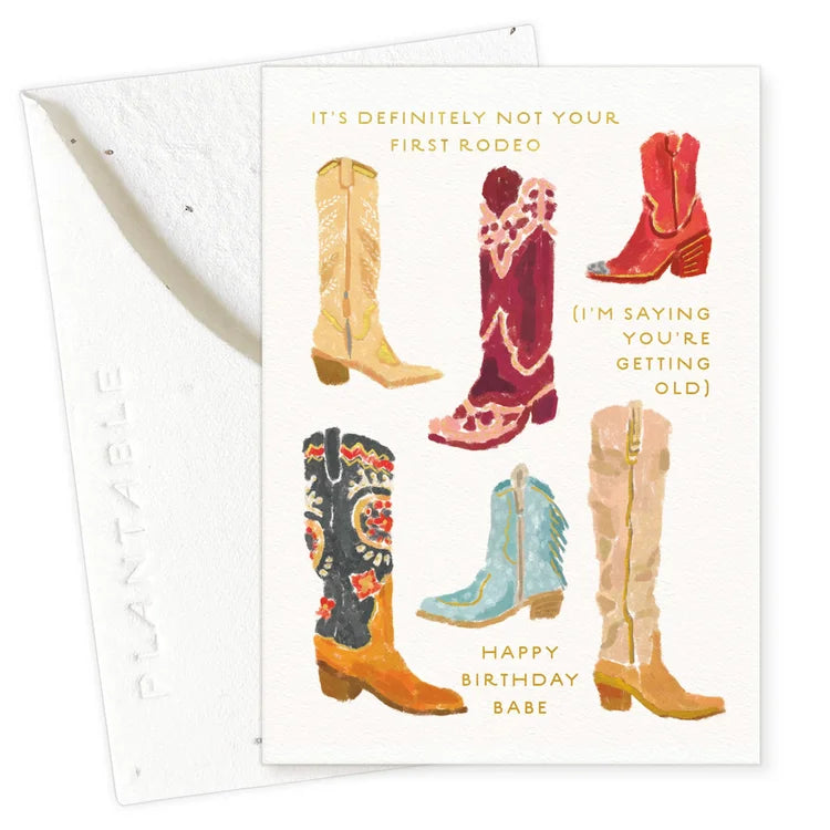 Not your First Rodeo Card