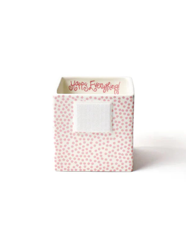 Pink Small Dot Mini Cube