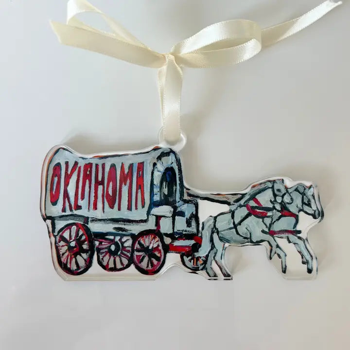 Oklahoma Acrylic Ornament