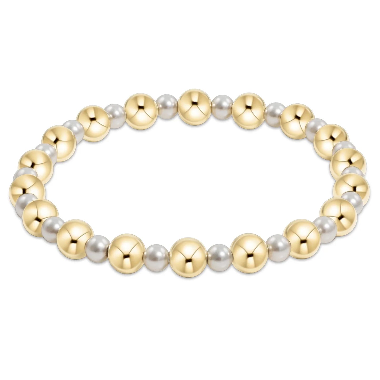 Pearl Grateful 4mm/6mm gold