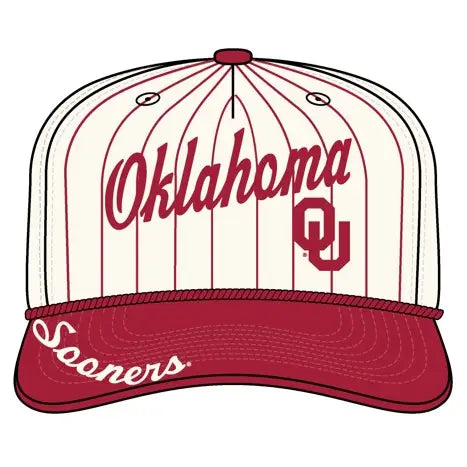Pinstripe Sooners Hat