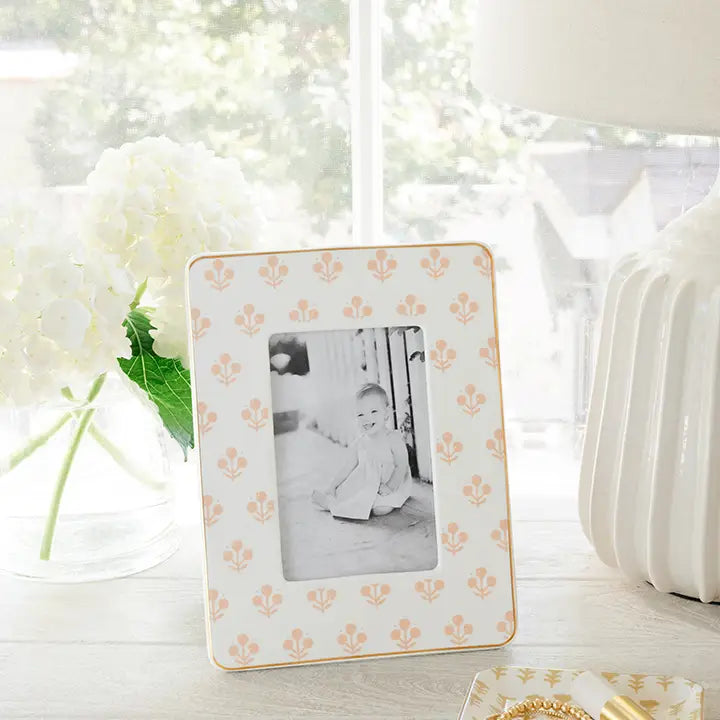Rose Floral Picture Frame