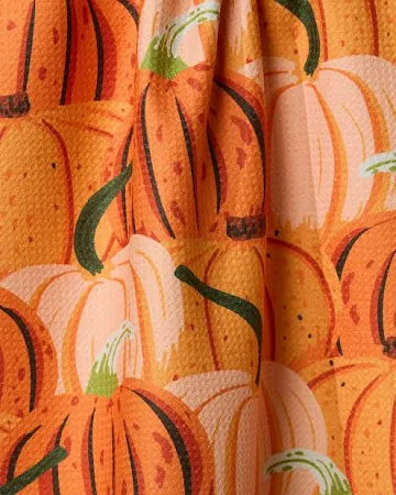 Rows of Gourds Tea Towel