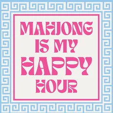 Mahjong is my Happy Place Napkins