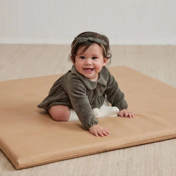 Velour Forest Baby Dress