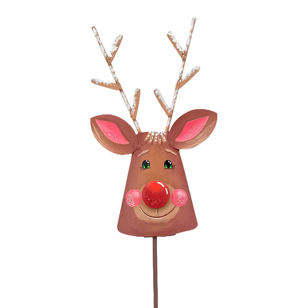 Sm Snowy Rudolph Stake