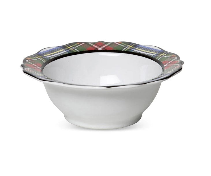 Tartan Cereal Bowl