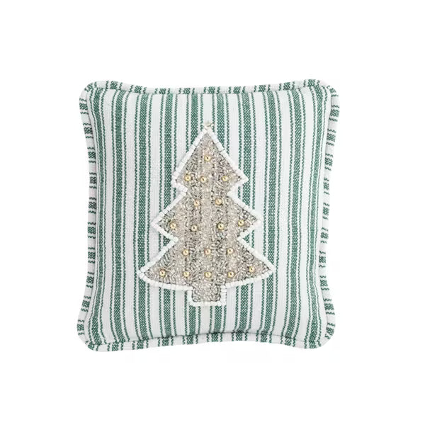 White Tree Mini Pillow