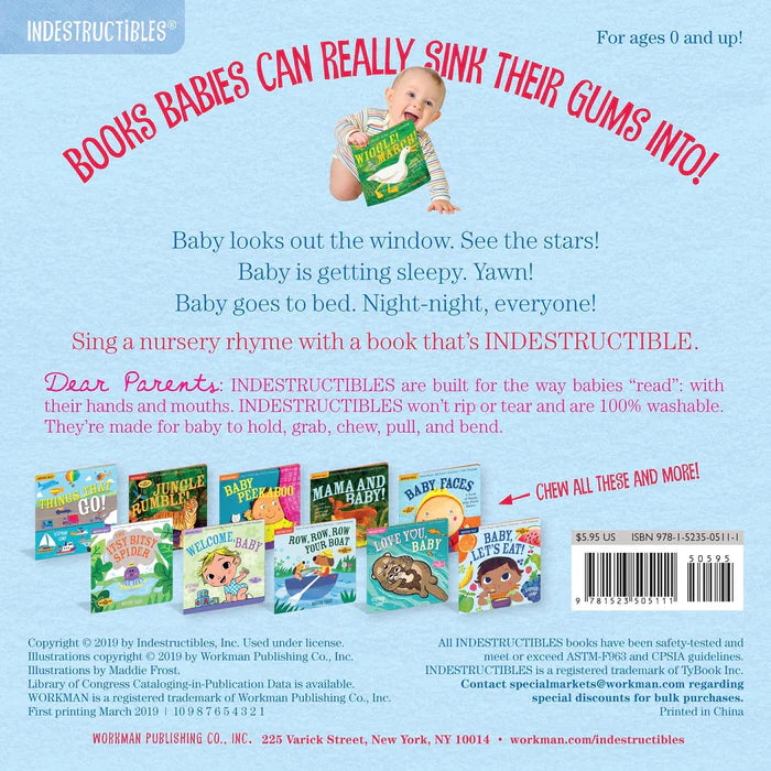 Twinkle Twinkle Indestructible Book