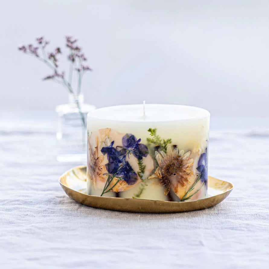 Vanilla Rain Petite Botanical Candle