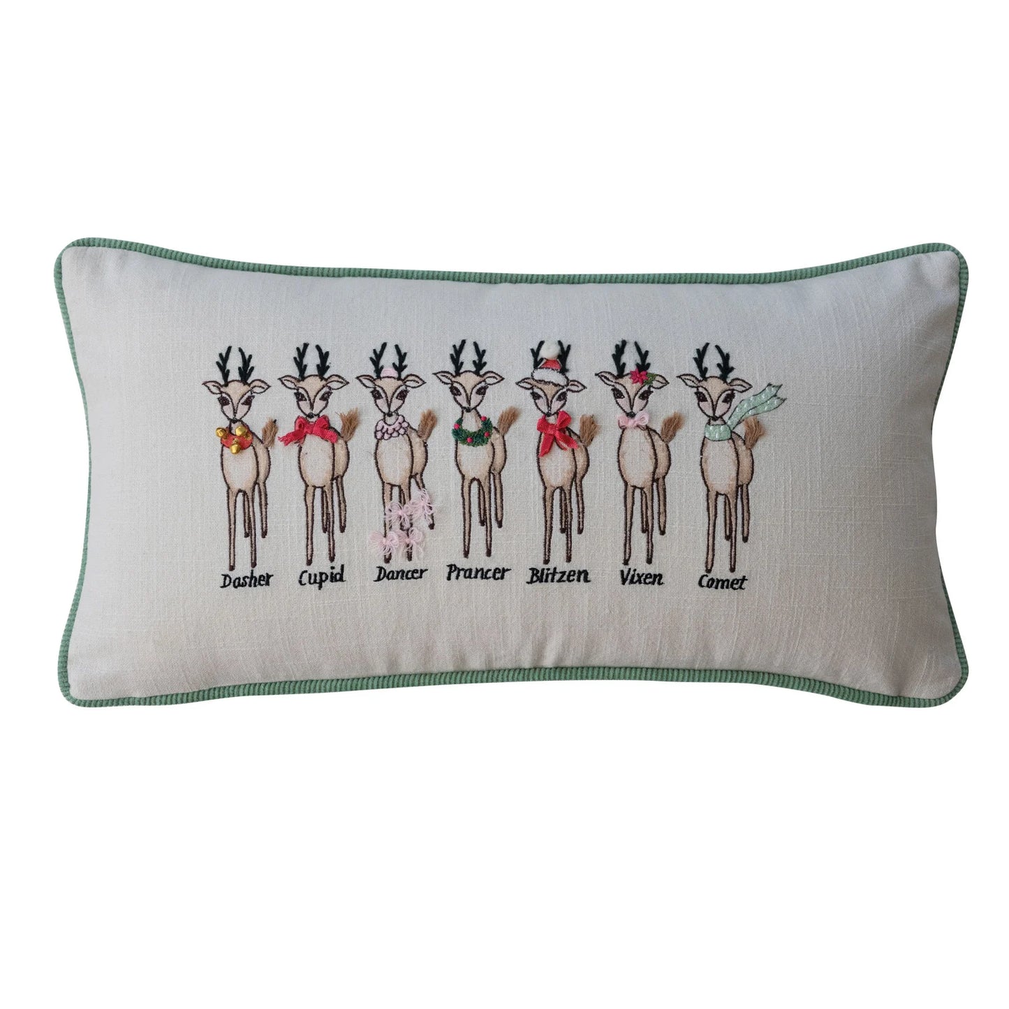 Santas Reindeer Pillow