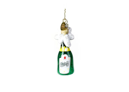 Champagne Shaped Ornament