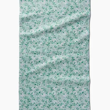 Plumbago Bloom Tea Towel