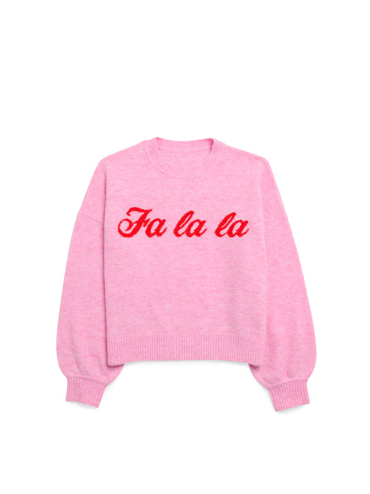 FaLaLa Sweater Bubblegum