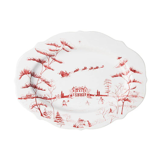 Ce Ruby Med Serving Platter