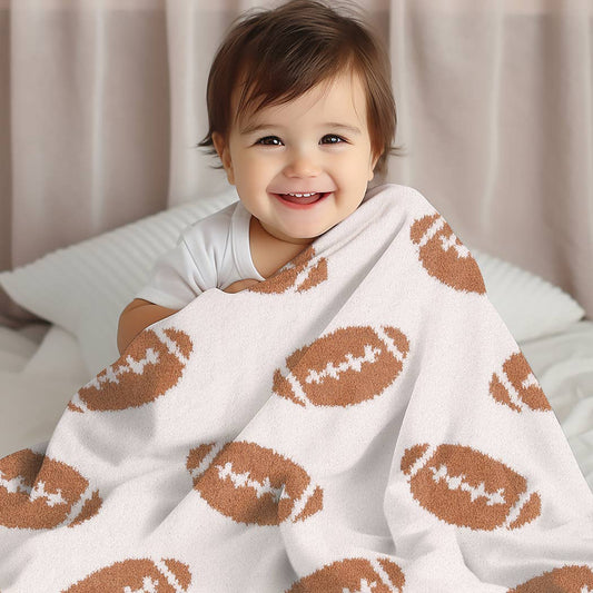 Football Kids Baby Blanket