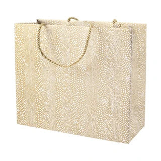 Pebble Gold Gift Bag