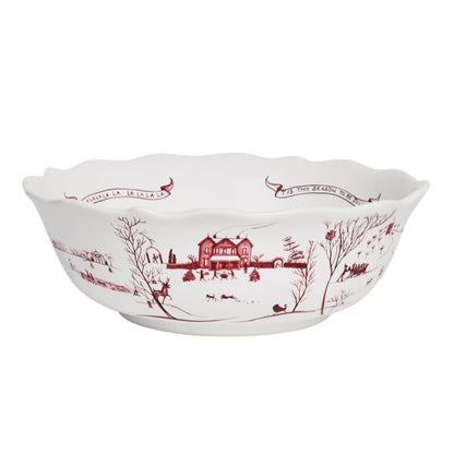 CE 11" Ruby Winter Frolic Bowl