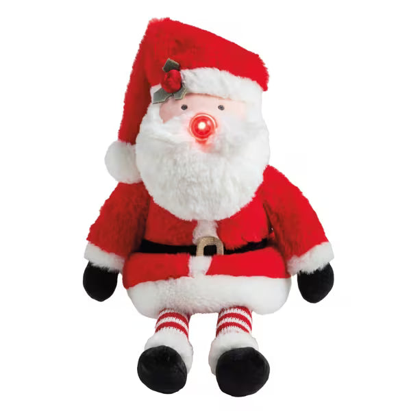 Light Up Santa Plushy
