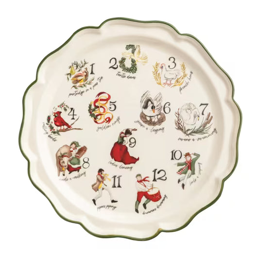 12 Days of Christmas Platter