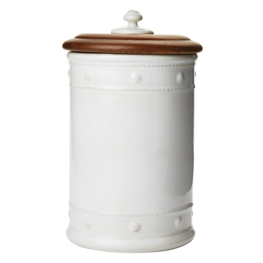 Sm B&T Canister Wood Lid