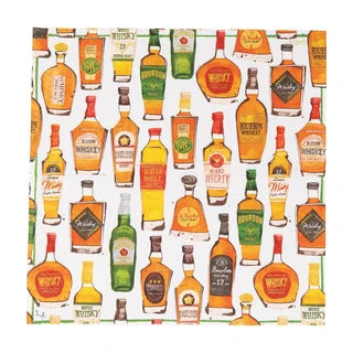 Whiskey Tasting Cocktail Napkins