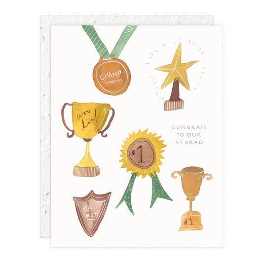You're #1 Grad Card