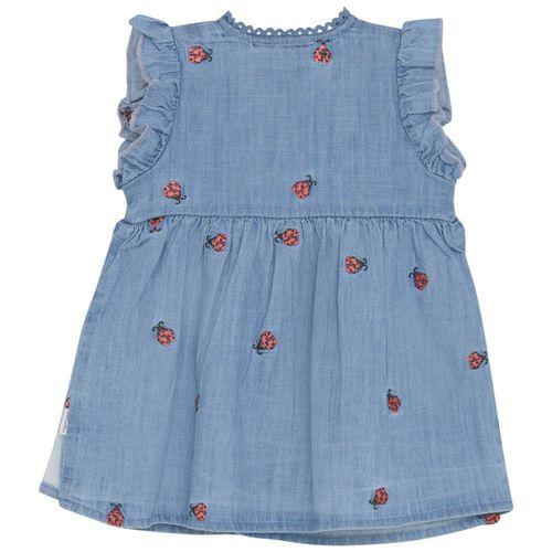 Ladybug Chambray Dress
