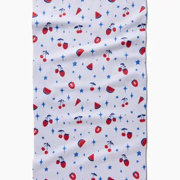 Fruit Sparkle Toss Tea Towel